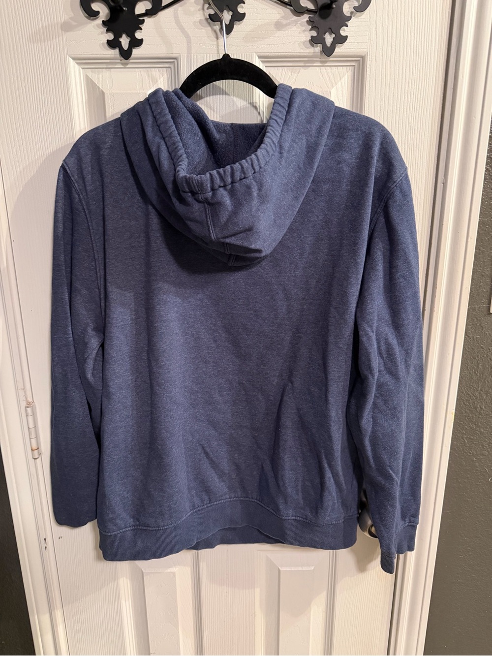 Men's Navy Hoodie - Picture 3 of 3